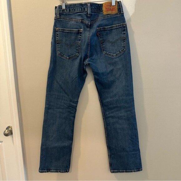 Vintage Levi’s 527 Distressed Medium Wash Straight-Leg Jeans Size 30x30 - Picture 3 of 10